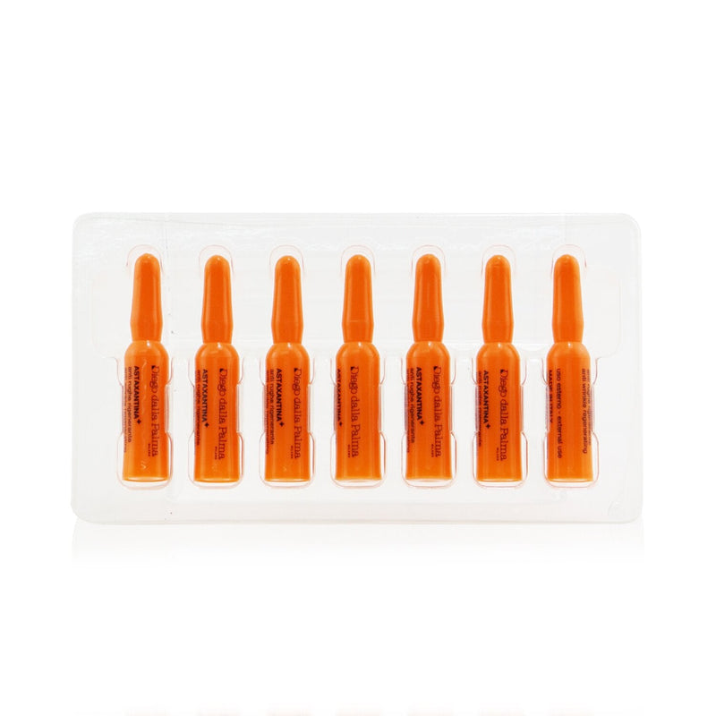 Diego Dalla Palma Milano Astaxantina+ Regenerating Anti Wrinkle Shock Treatment Ampoules  7x1.5ml/0.05oz