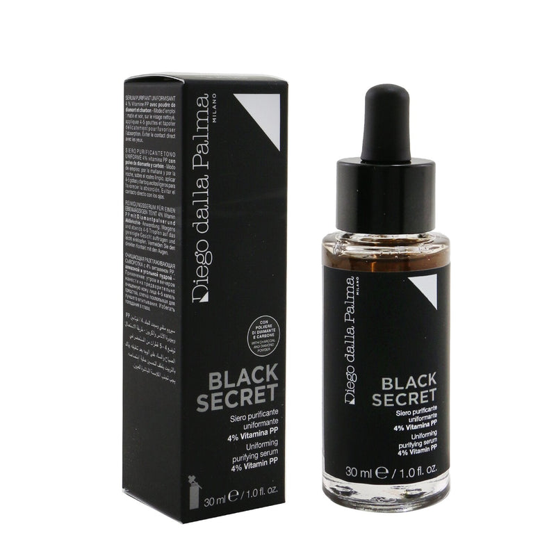 Diego Dalla Palma Milano Black Secret Uniforming Purifying Serum 