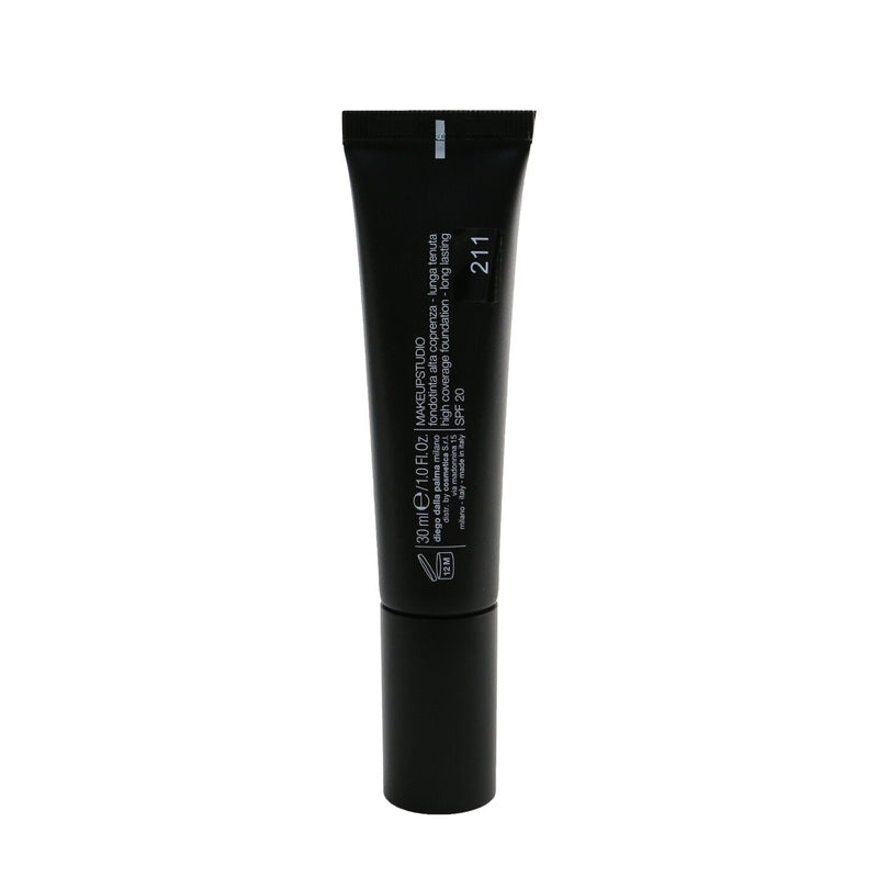 Diego Dalla Palma Milano Makeupstudio High Coverage Long Lasting Foundation SPF 20 - # 211 (Light Beige)  30ml/1oz