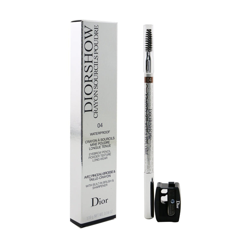 Christian Dior Diorshow Waterproof Crayon Sourcils Poudre - # 04 Auburn  1.19g/0.04oz