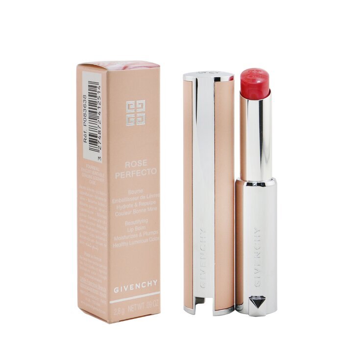 Givenchy Rose Perfecto Beautifying Lip Balm - # 303 Soothing Red (Fresh Red) 2.8g/0.09oz