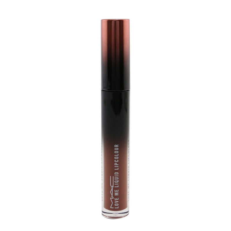 MAC Love Me Liquid Lipcolour - # 499 Coffee & Cigs (Grey Brown)  3.1ml/0.1oz