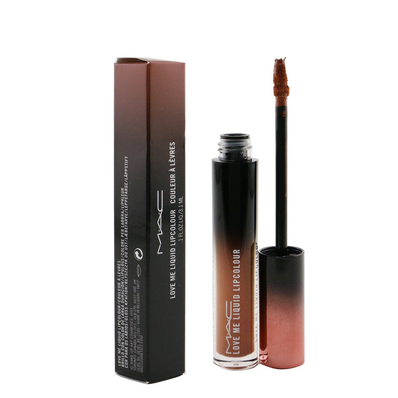 MAC Love Me Liquid Lipcolour - # 497 Feel Me? (Yellow Greyed Nude)  3.1ml/0.1oz