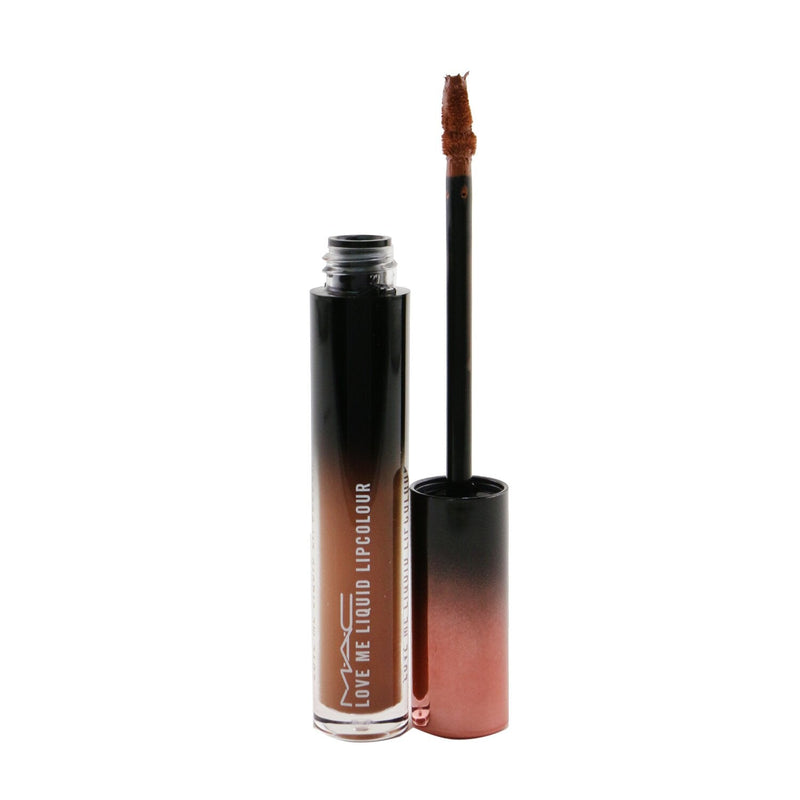 MAC Love Me Liquid Lipcolour - # 497 Feel Me? (Yellow Greyed Nude)  3.1ml/0.1oz