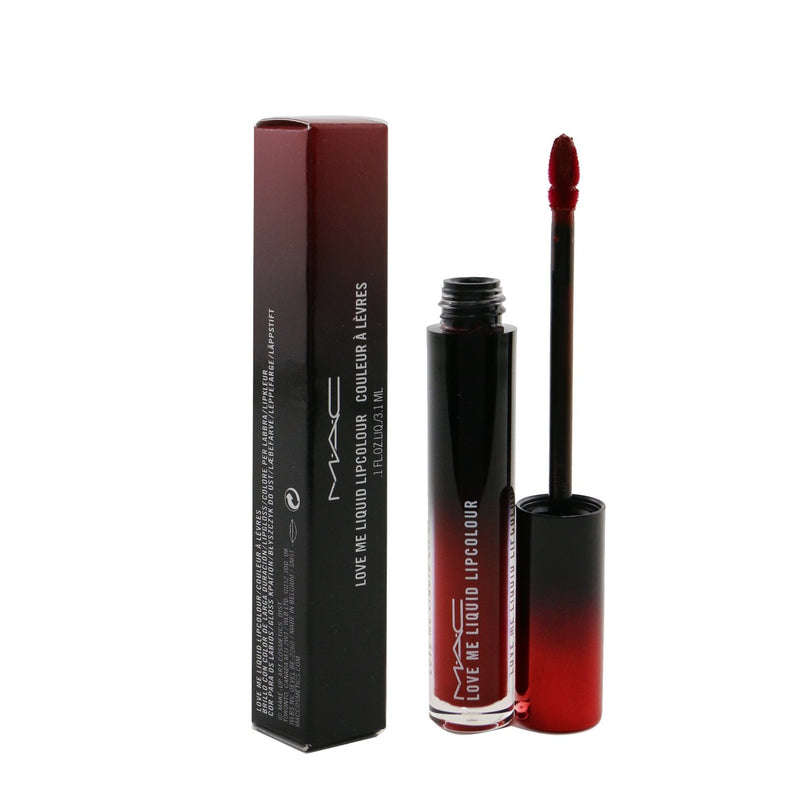 MAC Love Me Liquid Lipcolour - # 495 Adore Me (Midtone Blue Red)  3.1ml/0.1oz