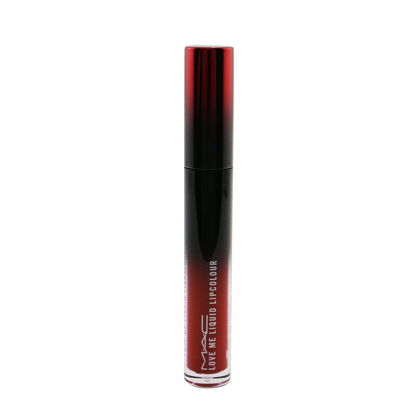 MAC Love Me Liquid Lipcolour - # 493 E For Effortless (Deep Burgundy Red) 