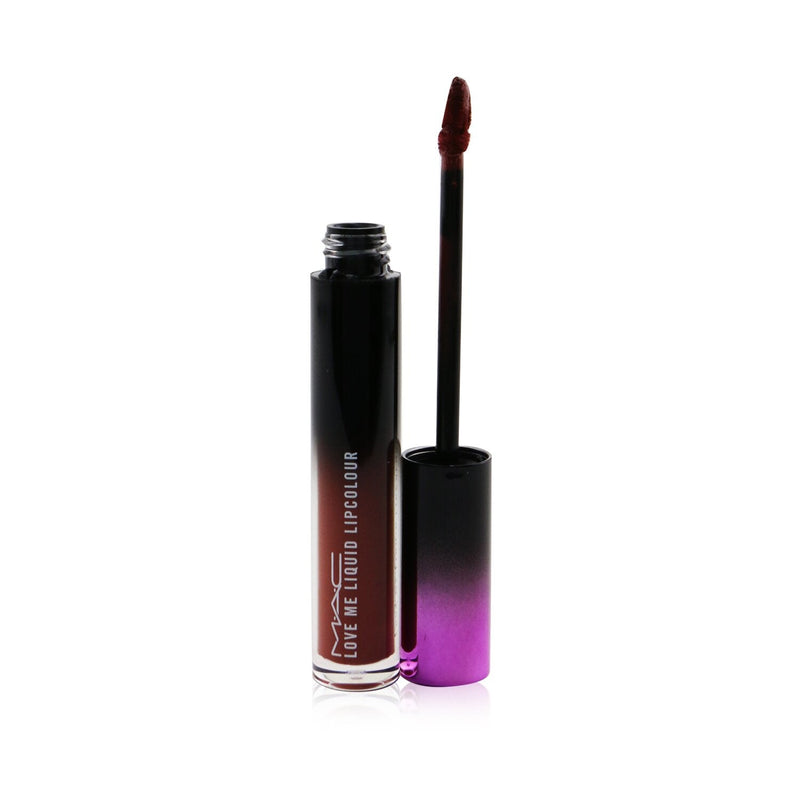 MAC Love Me Liquid Lipcolour - # 489 Bated Breath (Rosey Nude)  3.1ml/0.1oz