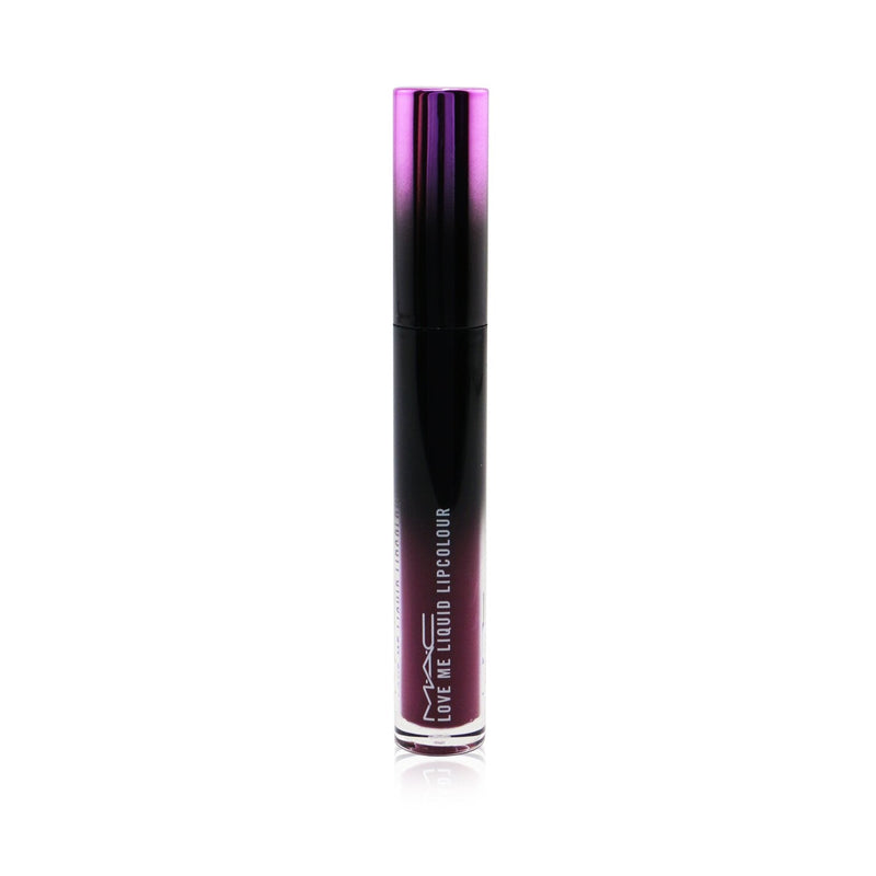 MAC Love Me Liquid Lipcolour - # 488 Been There, Plum That (Deep Grey Purple)  3.1ml/0.1oz