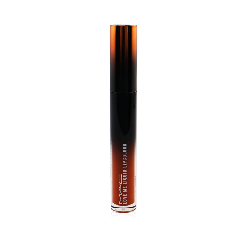 MAC Love Me Liquid Lipcolour - # 487 My Lips Are Insured (Intense Burnt Orange) 