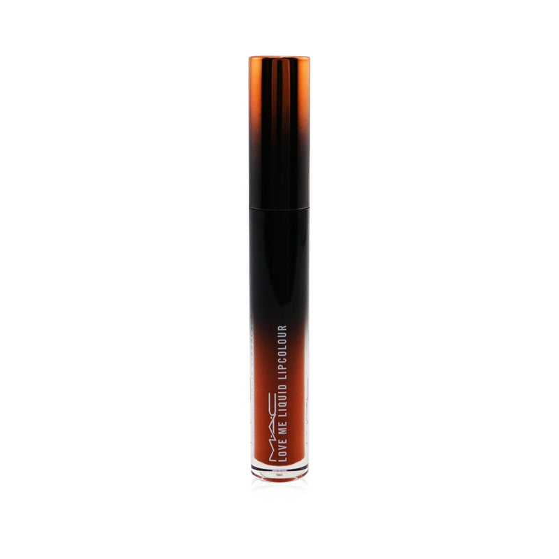 MAC Love Me Liquid Lipcolour - # 487 My Lips Are Insured (Intense Burnt Orange)  3.1ml/0.1oz