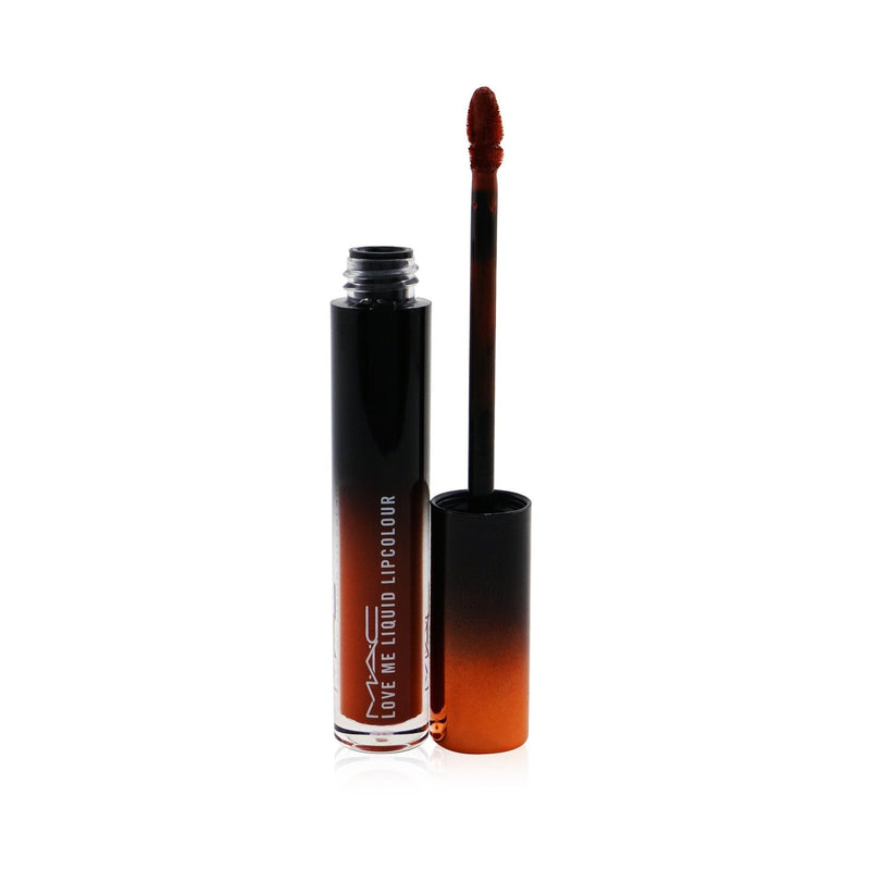 MAC Love Me Liquid Lipcolour - # 487 My Lips Are Insured (Intense Burnt Orange) 