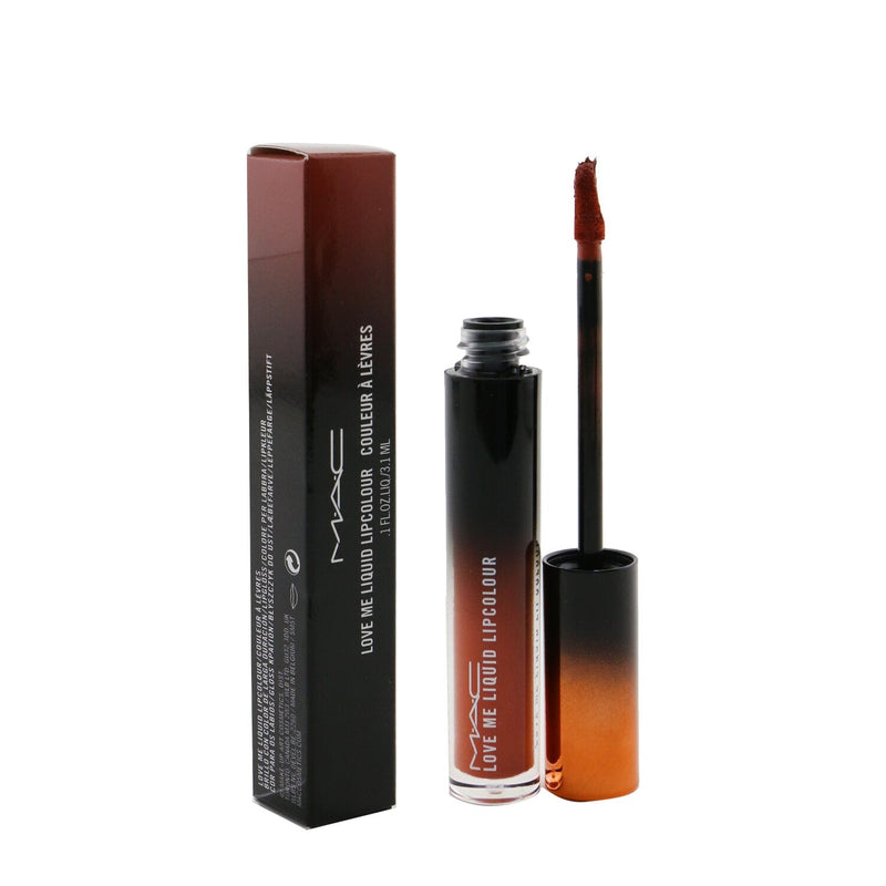 MAC Love Me Liquid Lipcolour - # 485 Bragging Rights (Warm Yellow Rose)  3.1ml/0.1oz