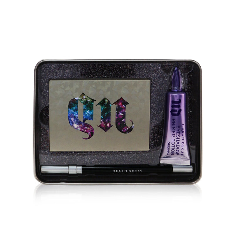 Urban Decay Stoned Vibes Major Gems Set: (1x Mini Eyeshadow Palette + 1x Eye Pencil + 1x Eyeshadow Primer)  3pcs