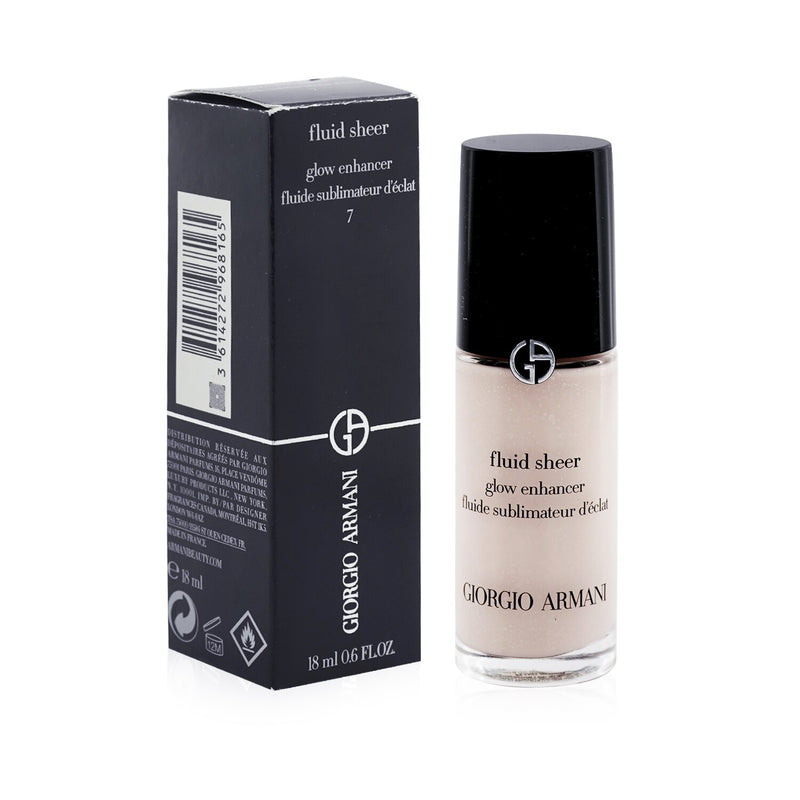 Giorgio Armani Fluid Sheer Glow Enhancer (Mini) - # 07 Light Pink  18ml/0.6oz
