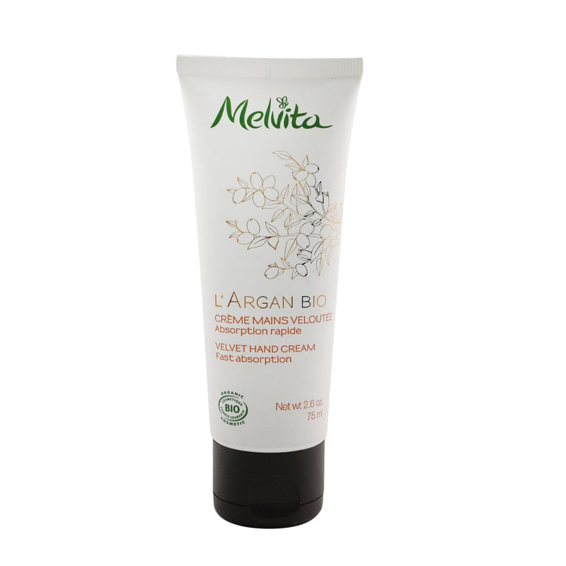 Melvita L'Argan Bio Velvet Hand Cream  75ml/2.5oz