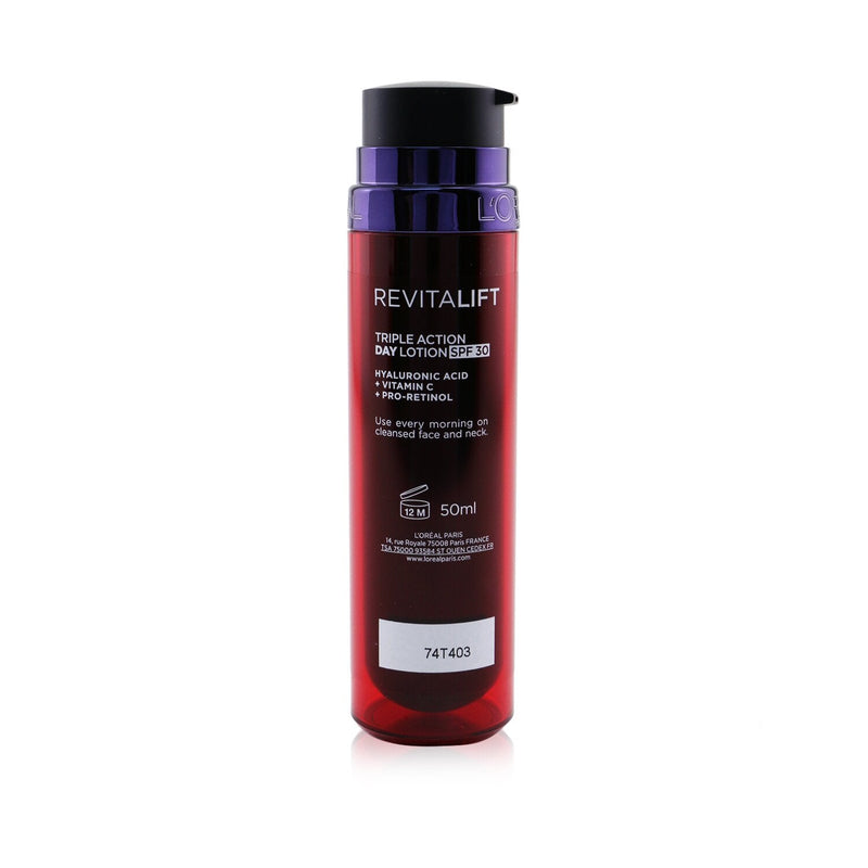 L'Oreal Revitalift Triple Action Day Lotion SPF 30  50ml/1.7oz