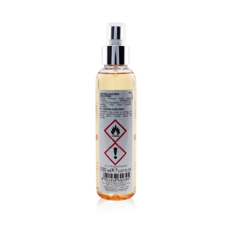 Millefiori Natural Scented Home Spray - Lime & Vetiver  150ml/5oz