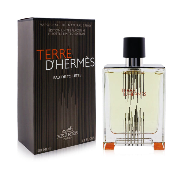 Hermes Terre D'Hermes Eau De Toilette Spray (2021 H Bottle Limited Edition)  100ml/3.3oz