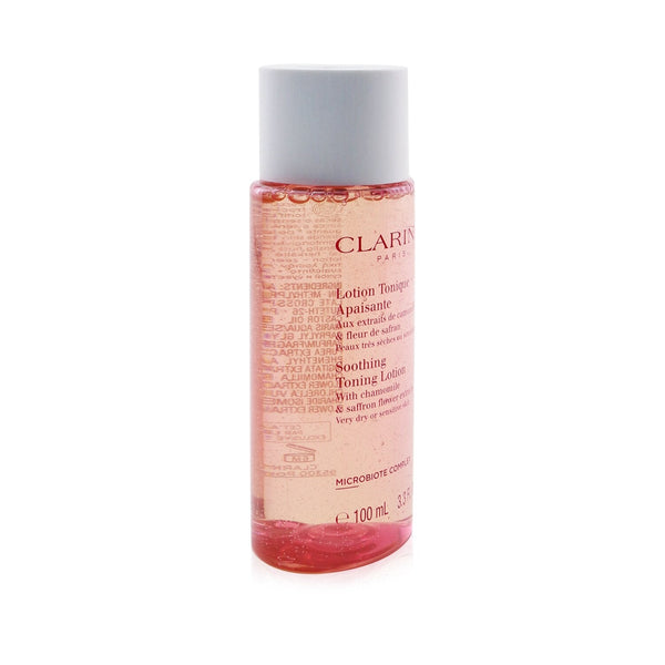 Clarins Soothing Toning Lotion with Chamomile & Saffron Flower Extracts - Very Dry or Sensitive Skin  100ml/3.3oz