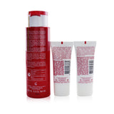 Clarins Beautiful Body Set: Body Fit 200ml+ Body Shaping Cream 30ml+ Exfoliating Body Scrub 30ml  3pcs