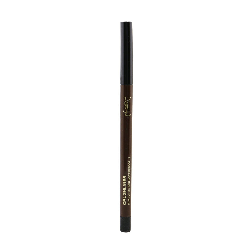 Yves Saint Laurent Crushliner Stylo Waterproof Eyeliner - # 02 Brun Universel  0.35g/0.01oz