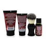 The Art Of Shaving The 4 Elements Of The Perfect Shave 4-Pieces Kit - Sandalwood: Pre-Shave Oil 30ml + Shaving Cream 45ml + After-Shave Balm 30ml + Shaving Brush  4pcs