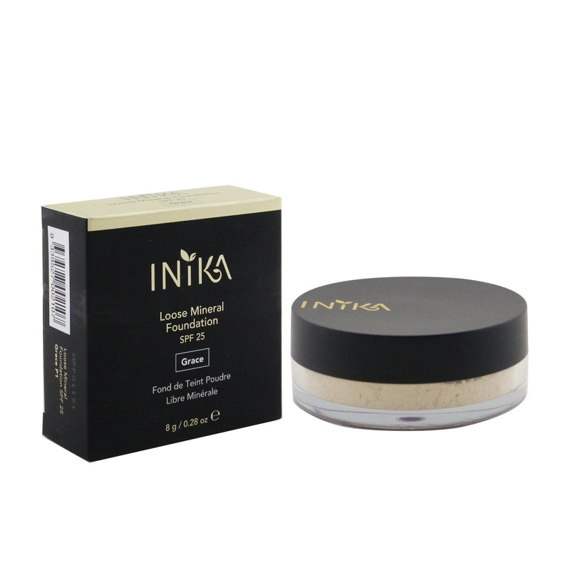 INIKA Organic Loose Mineral Foundation SPF25 - # Grace  8g/0.28oz