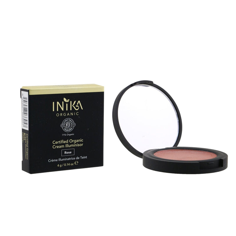 INIKA Organic Certified Organic Cream Illuminisor - # Rose  4g/0.14oz