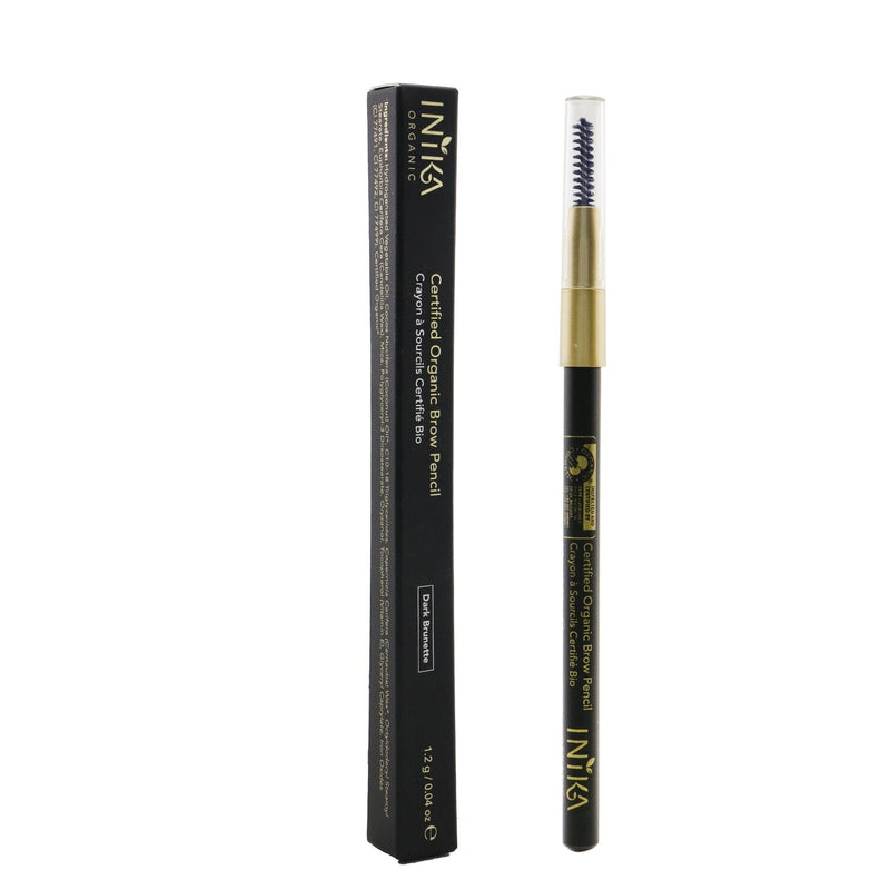 INIKA Organic Certified Organic Brow Pencil - # 03 Dark Brunette  1.2g/0.04oz