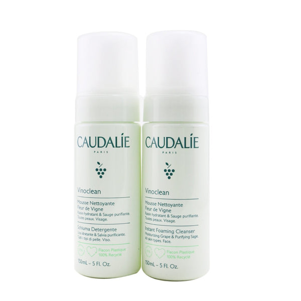 Caudalie Vinoclean Instant Foaming Cleanser Duo  2x150ml/5oz