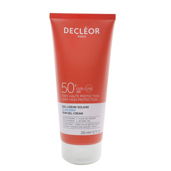 Decleor Aloe Vera Sun Gel-Cream SPF 50  200ml/6.7oz