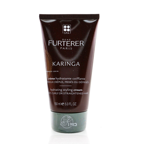 Rene Furterer Karinga Hydrating Styling Cream - Frizzy, Curly or Straightened Hair (Packaging Slightly Damaged)  150ml/5oz