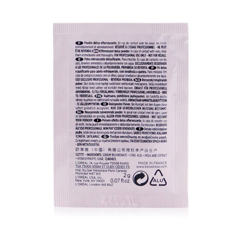 Kerastase Genesis Poudre Détox Hair Bodifying Baking Soda - Effervescent Detox Powder (Box Slightly Damaged)  30x2g/0.07oz