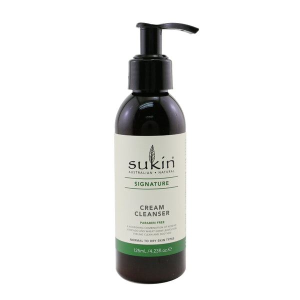 Sukin Signature Cream Cleanser (Normal To Dry Skin Types)  125ml/4.23oz