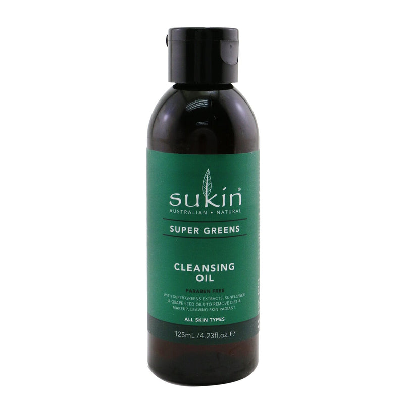 Sukin Super Greens Cleansing Oil (All Skin Types)  125ml/4.23oz