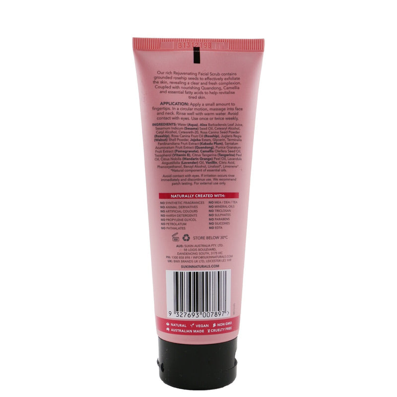 Sukin Rosehip Rejuvenating Facial Scrub (Dry & Distressed Skin Types)  125ml/4.23oz