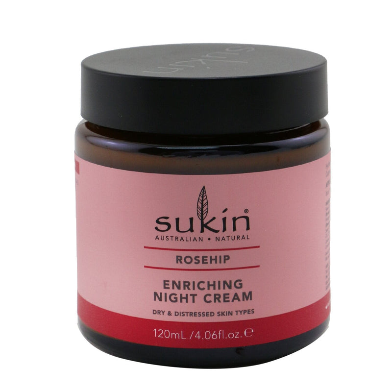 Sukin Rosehip Enriching Night Cream (Dry & Distressed Skin Types)  120ml/4.06oz