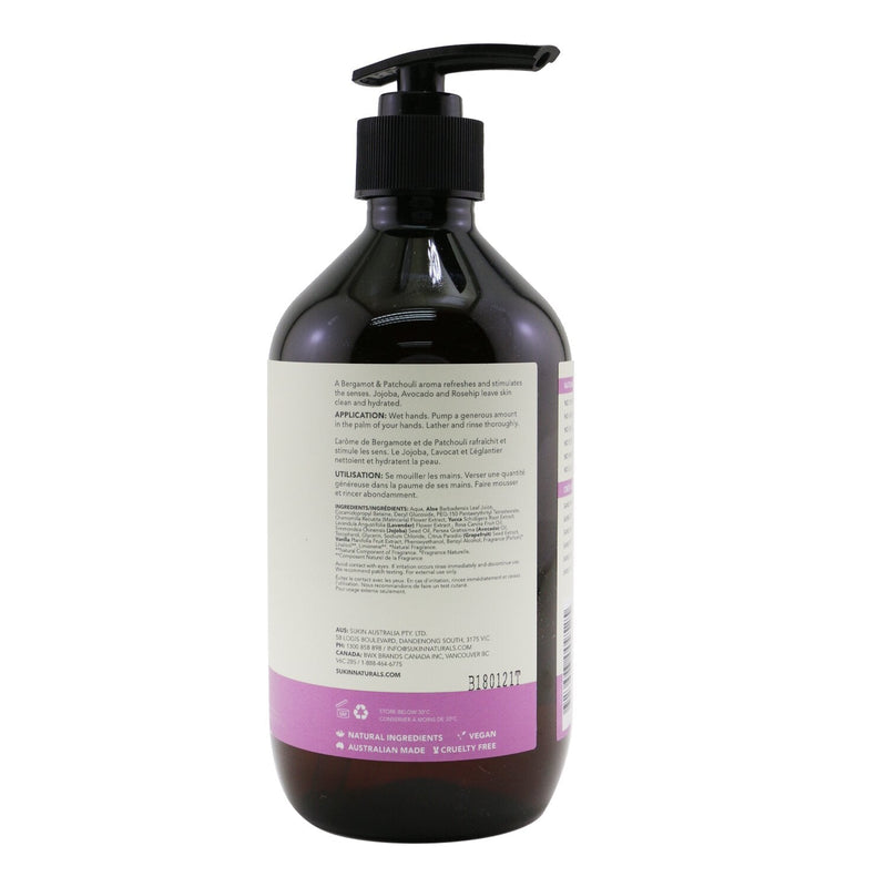 Sukin Cleansing Hand Wash - Bergamot & Patchouli (All Skin Types)  500ml/16.9oz