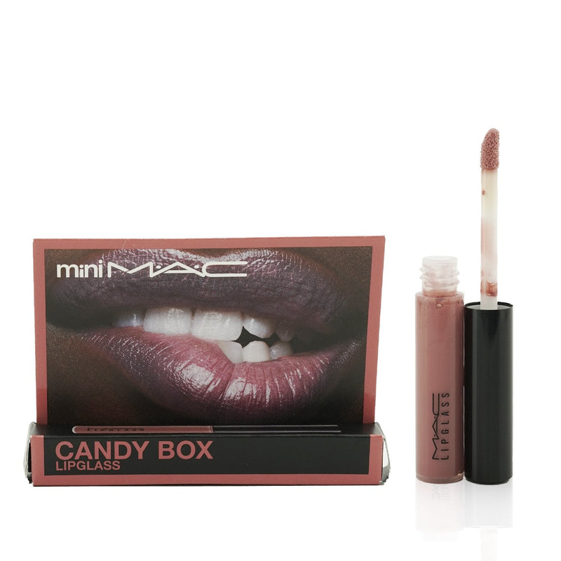 MAC Mini Lipglass - # Candy Box (Mid-Tone Rose Pink)  2.4g/0.08oz