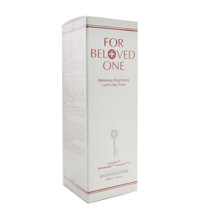 For Beloved One Melasleep Brightening - Lumi's Key Toner  200ml/7.04oz