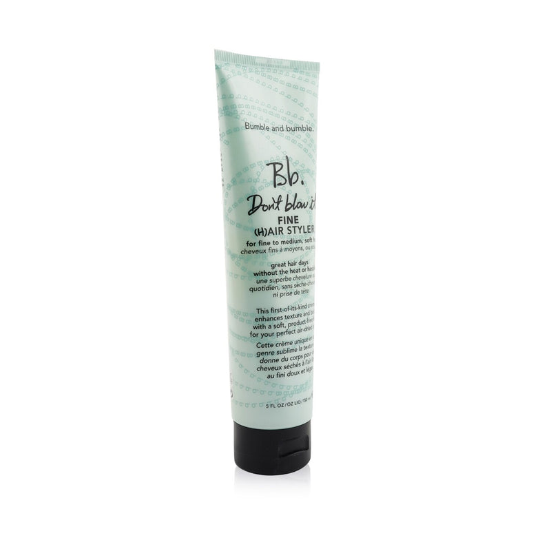 Bumble and Bumble Bb. Don't Blow It Fine (H)air Styler (For Fine To Medium, Soft Hair)  150ml/5oz