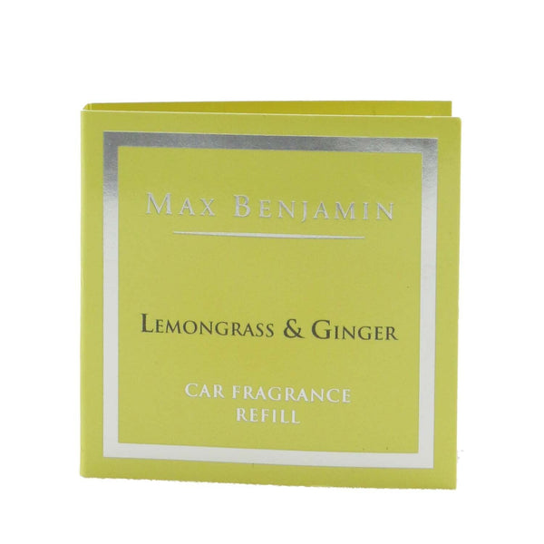 Max Benjamin Car Fragrance Refill - Lemongrass & Ginger  1pc