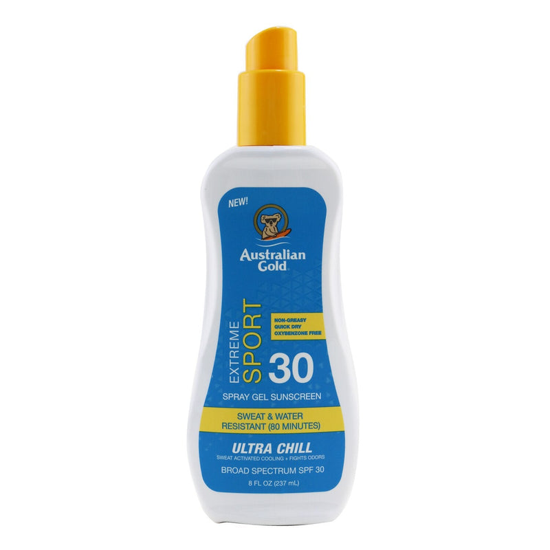 Australian Gold Extreme Sport Spray Gel with Ultra Chill SPF 30  237ml/8oz