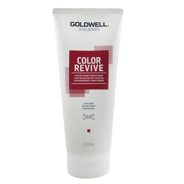 Goldwell Dual Senses Color Revive Color Giving Conditioner - # Cool Red (Box Slightly Damaged)  200ml/6.7oz