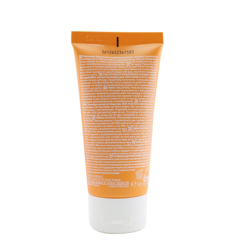 Vichy Capital Soleil Skin Perfecting Velvety Cream SPF 50 - Water Resistant (Normal to Dry Sensitive Skin)  50ml/1.69oz