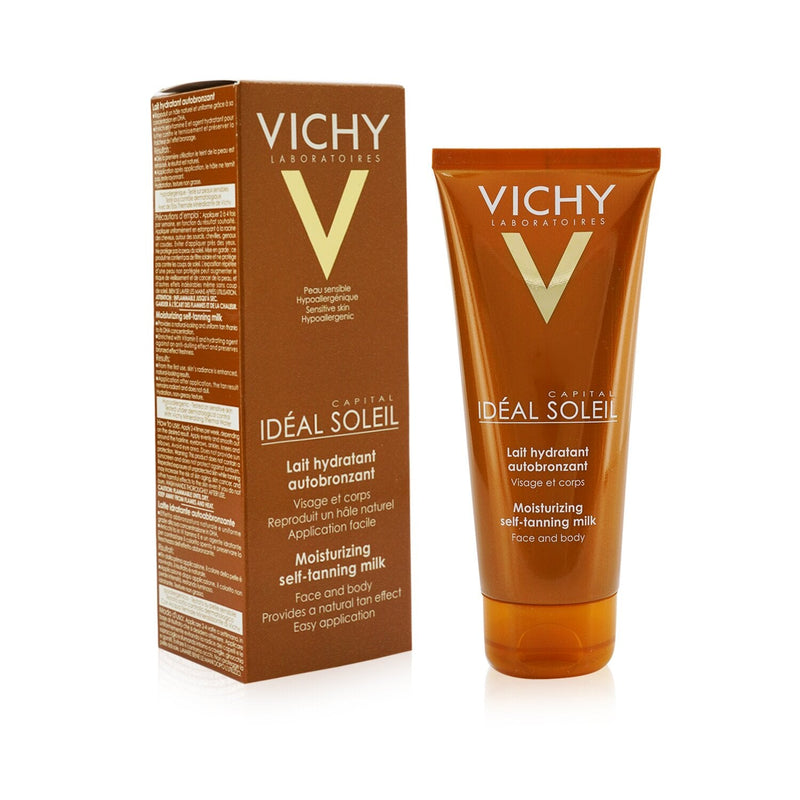 Vichy Capital Ideal Soleil Moisturizing Self-Tanning Milk - Face & Body  100ml/3.3oz