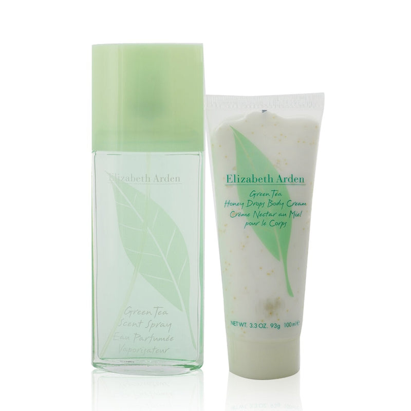 Elizabeth Arden Green Tea Coffret: Eau Parfumee Spray 100ml/3.3oz + Honey Drops Body Cream 100ml/3.3oz  2pcs