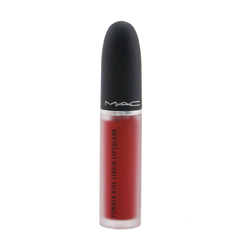 MAC Powder Kiss Liquid Lipcolour - # 975 Ruby Boo  5ml/0.17oz