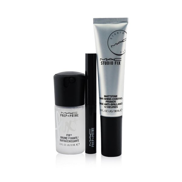MAC Tricks Of The Trade Kit (1x Primer + 1x Finishing Mist + 1x Prep + Prime Lip)  3pcs