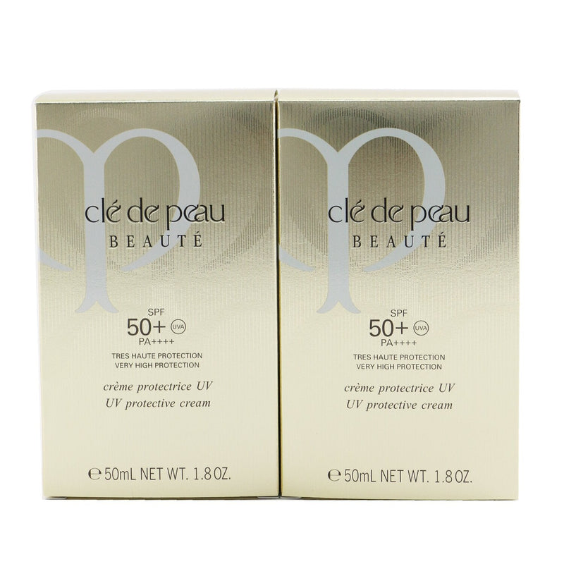 Cle De Peau UV Protective Cream SPF 50 Duo  2x50ml/1.8oz